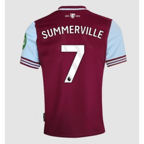 West Ham United Crysencio Summerville #7 Hemmatröja 2024-25 Kortärmad